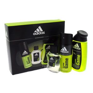 KIT Adidas Pure Game Masc 100ML + Geo + Deo