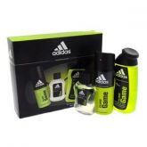 KIT Adidas Pure Game Masc 100ML + Geo + Deo