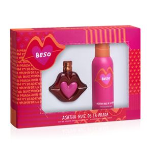 Kit Perfume Beso De Agatha EDT Vapo 100 ml + Deo Spray 150 m
